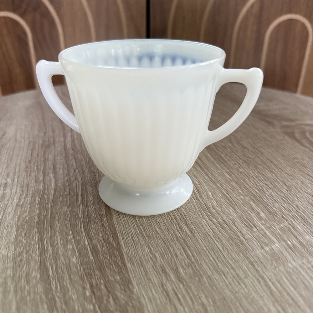Monax Petal Ware Open Sugar Bowl Macbeth Evan's